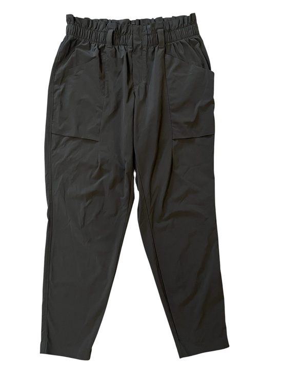Pants - Athleta Skyline Paper Bag Waist Jogger Pants Olive Green Womens 10